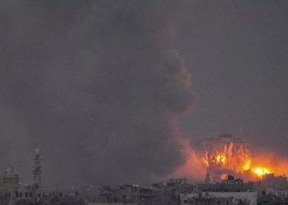 قصف محيط المستشفى الإندونيسي