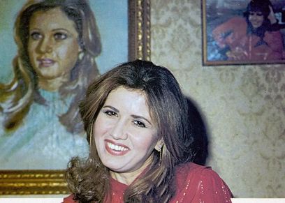 الفنانة ليلى حمادة