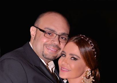 كارول سماحة وزوجها