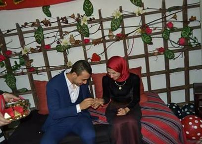 مريم وخطيبها