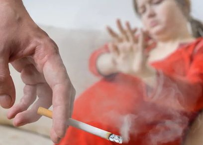تعرض الأطفال للتدخين السلبي