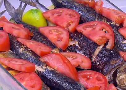 صينية السمك الماكريل