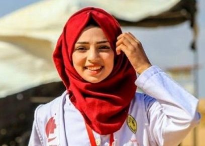 المسعفة الفلسطينية رزان النجار