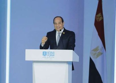 5 رسائل دعم وجهها السيسي للمرأة في منتدى شباب العالم الثاني