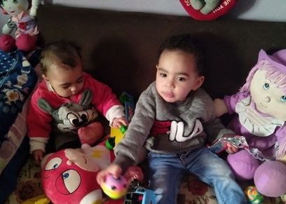 الطفلة ساجدة