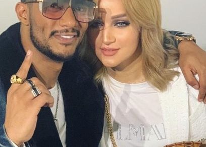 محمد رمضان وزوجته