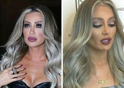 مايا دياب ومرام علي صورة طبق الأصل