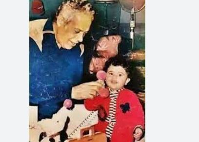 الفنان يحيى شاهين وابنته