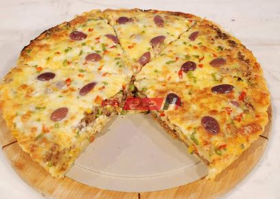  بيتزا الطاسة السريعة 