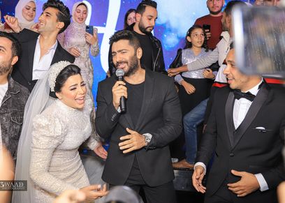 البلوجر آية مكرم والفنان تامر حسني