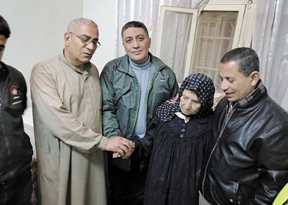 السيدة العجوز عايدة