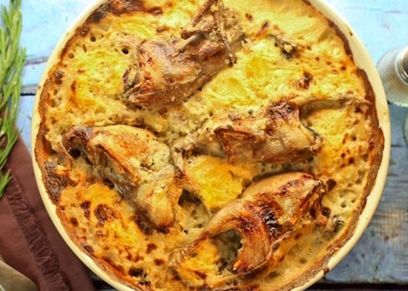 طريقة عمل طاجن رز معمر بالحمام