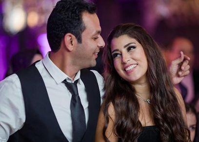 آيتن عامر وزوجها