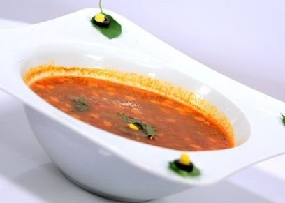شوربة الجمبري بالفلفل
