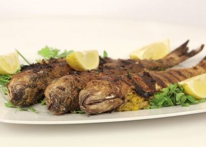 طريقة عمل السمك المشوي