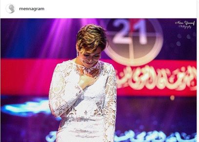 الفنانة منة شلبي