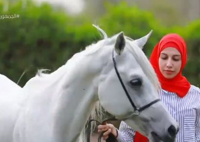 مدربة الخيول «آية»