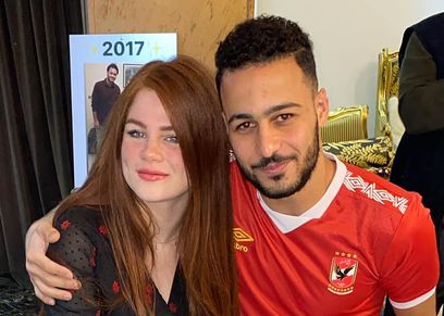 سلمى الجابري وزوجها أحمد بيكهام 