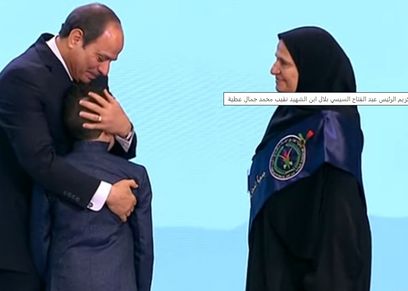 الطفل بلال ابن البطل محمد الأكشر