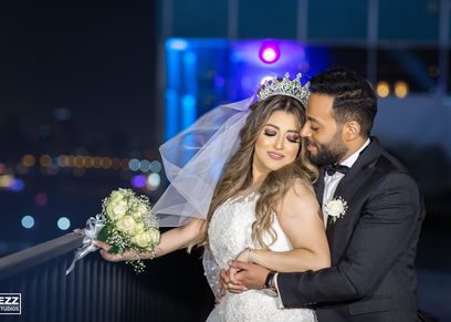تامر عاشور وزوجته