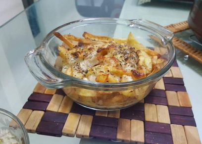 بطاطس بالجبنة