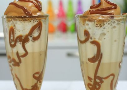 طريقة عمل آيس كوفي