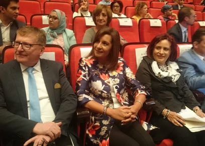 المسئؤلون المشاركون في المؤتمر الصحفي لعرض نتائج حملة