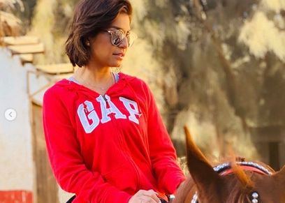 الفنانة منة فضالي
