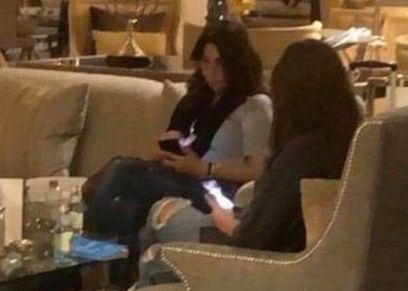 إليسا خلال تواجدها باحد فنادق الرياض