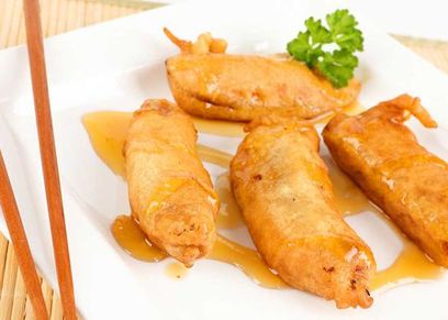 طبق موز مقلي
