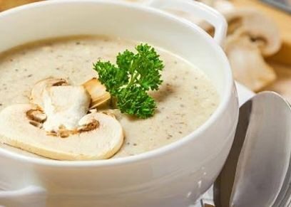 شوربة الكريمة بالمشروم