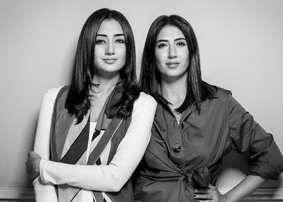 الأختان آية وموناز عبدالرؤوف