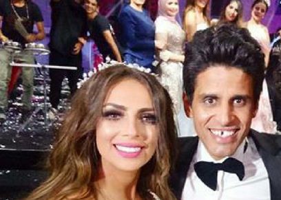 حمدي الميرغني وإسراء عبدالفتاح