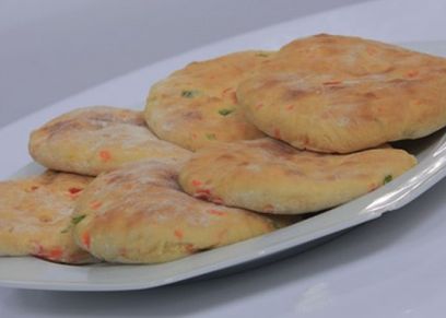خبز بالخضار