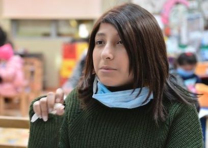 الطفلة أحلام المنتصرة على الورم الخبيث