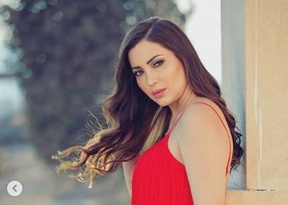 الفنانة السورية ناهد طافش