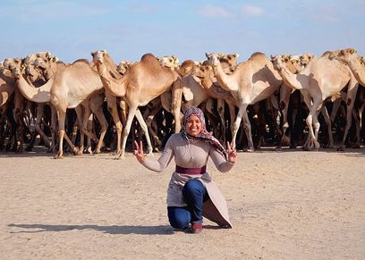 ريهام أبو بكر: أصغر مؤسسة لشركة سياحة جغرافية وبيئية