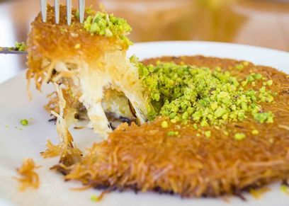 تكات لنجاح صينية الكنافة