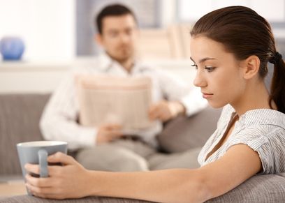 تبلد مشاعر الزوج