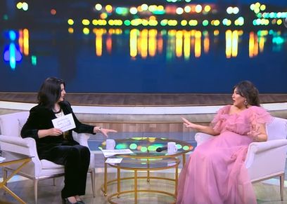 الفنانة مي كساب والإعلامية منى الشاذلي