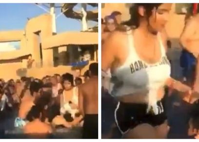 جدل حول واقعة تحرش مجموعة من الشباب بفتاة في مسبح مائي بالبحرين