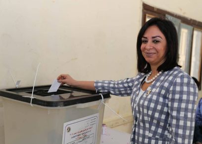 مايا مرسي توجه التهنئة إلى المرأة المصرية لمشاركتهن الواسعة على التعديلات الدستورية