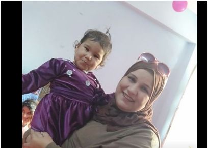 العثور على طفلة عامين ملقاه أمام مسجد بالبراجيل