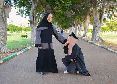فوتوسيشن احسان ووالدتها