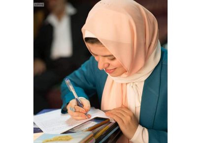 «خلود» سنة تالتة معرض الكتاب: «الإصرار على الحضور كل سنة ككاتبة أهم أهدافي»