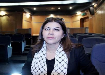 صورة أرشيفية لزوجة السفير الفلسطيني