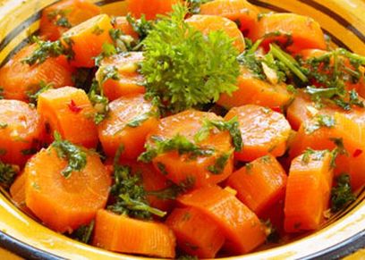 طبق سلطة جزر ساخنة