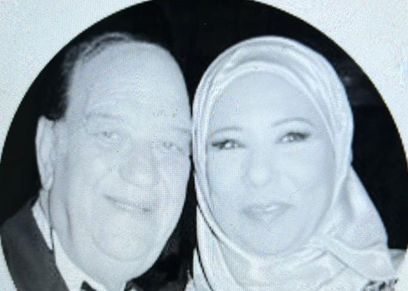 حسن حسني وزوجته
