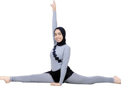 لاعبة الجمباز مرام علوان