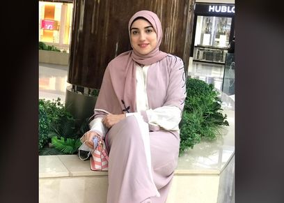ندى محمد المصرية التي تعيش بالسعودية